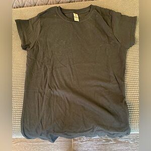 Women’s Plain Black T-Shirt